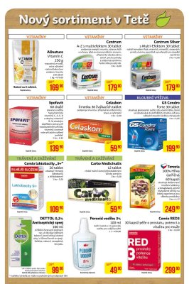 akční leták Teta drogerie 7.1.2021-18.1.2021