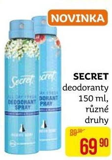 Deodorant sprej Secret
