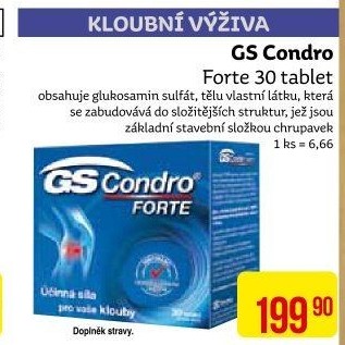Doplněk stravy Condro Forte GS