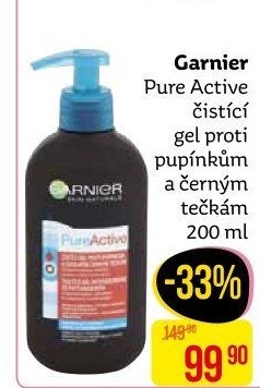 Gel pleťový čisticí Pure Active Garnier