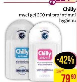 Intimní gel Intima Chilly