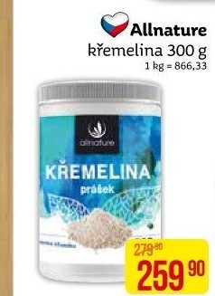 Křemelina prášek Allnature
