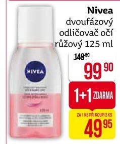 Odličovač očí dvoufázový Nivea