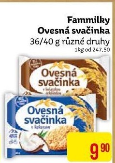 Ovesná svačinka Fammilky