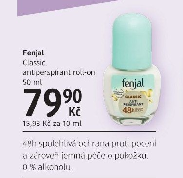 Deodorant kuličkový krémový roll-on Fenjal