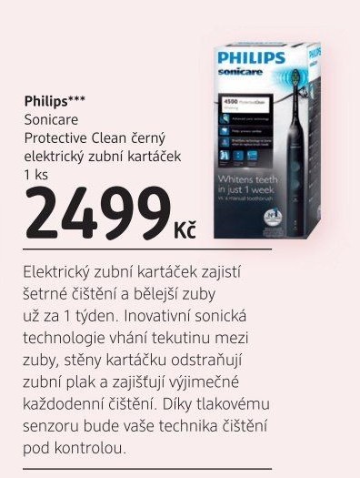 Elektrický zubní kartáček Philips Sonicare ProtectiveClean 4500