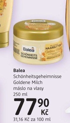 Máslo na vlasy Balea