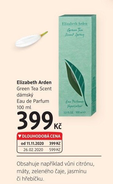 Parfémovaná voda dámská Green Tea Elizabeth Arden