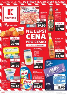 akční leták Kaufland 13.1.2021-19.1.2021