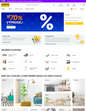 akční leták Sconto nábytek 12.1.2021-18.1.2021