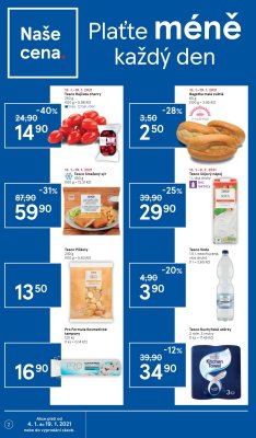 akční leták Tesco 13.1.2021-19.1.2021