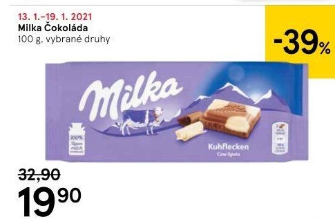 Čokoláda Milka
