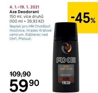 Deodorant sprej Axe