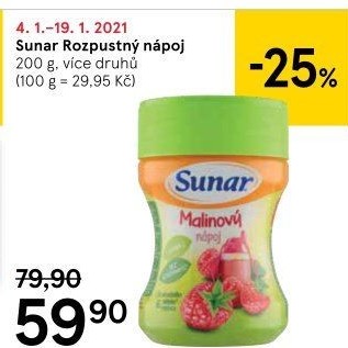 Instantní nápoj Sunárek