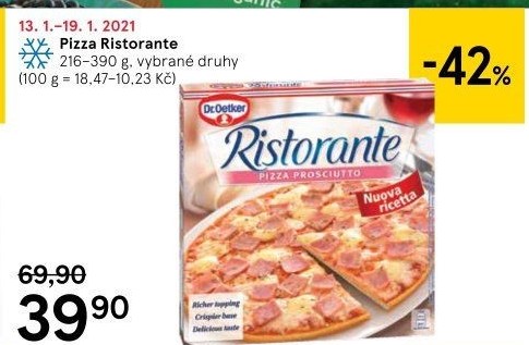 Pizza mražená Ristorante Dr. Oetker