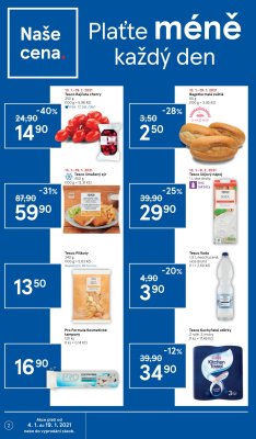 akční leták Tesco 13.1.2021-19.1.2021