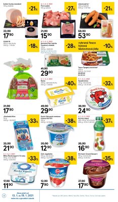 akční leták Tesco 13.1.2021-19.1.2021