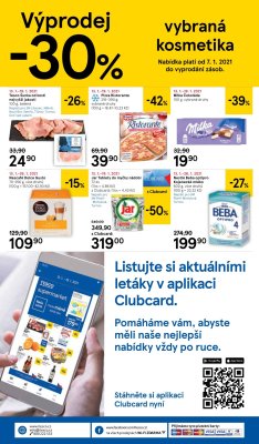 akční leták Tesco 13.1.2021-19.1.2021