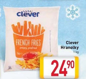 Hranolky mražené Clever