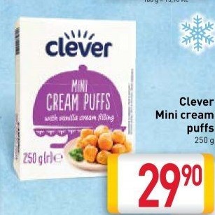 Minivětrníky mražené Clever