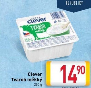 Tvaroh měkký Clever