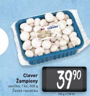 Žampiony Clever