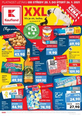 akční leták Kaufland 20.1.2021-26.1.2021
