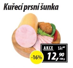 Šunka kuřecí prsní