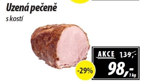 Uzená pečeně s kostí