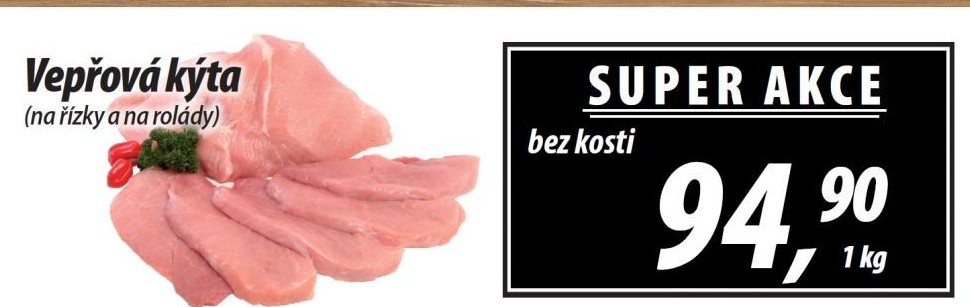 Vepřová kýta bez kosti