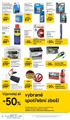 akční leták Tesco 20.1.2021-26.1.2021