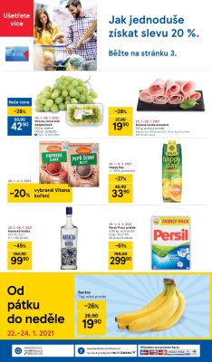 akční leták Tesco 20.1.2021-26.1.2021