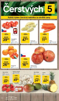 akční leták Tesco 20.1.2021-26.1.2021