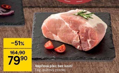 Vepřová plec bez kosti