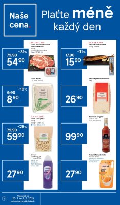 akční leták Tesco 20.1.2021-26.1.2021