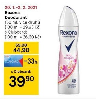 Deodorant sprej Rexona
