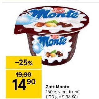 Dezert Monte Zott