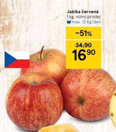 Jablka červená