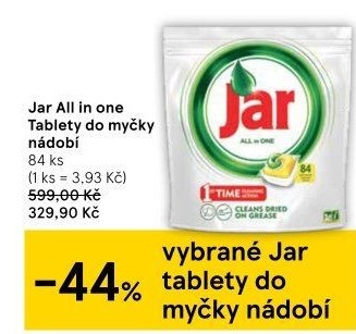 Kapsle do myčky All in 1 Jar