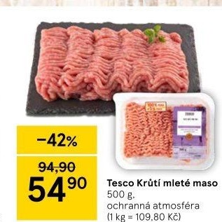 Krůtí mleté maso Tesco