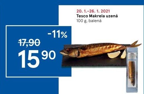 Makrela uzená Tesco