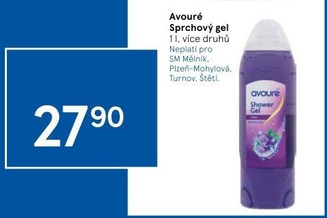 Sprchový gel Avouré