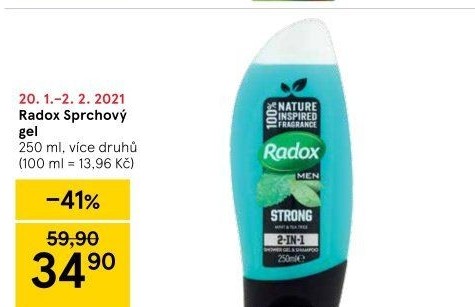 Sprchový gel Radox