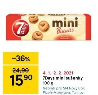 Sušenky mini 7 Days