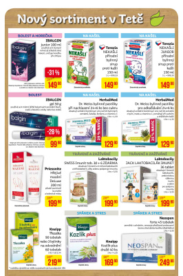 akční leták Teta drogerie 21.1.2021-1.2.2021