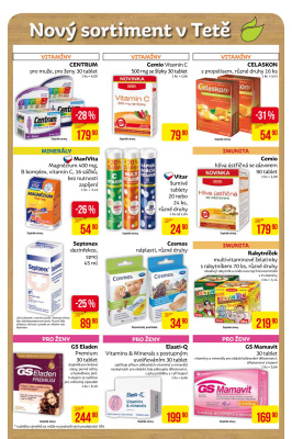 akční leták Teta drogerie 21.1.2021-1.2.2021