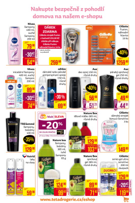 akční leták Teta drogerie 21.1.2021-1.2.2021