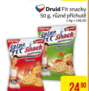 Chlebíčky Celpo fit snack Druid