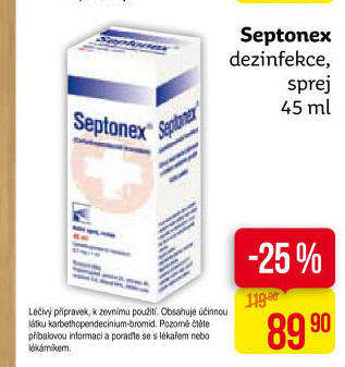 Dezinfekce Septonex