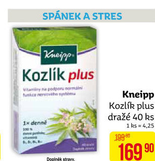 Doplněk stravy Kozlík Plus Kneipp
